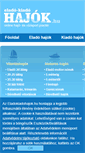 Mobile Screenshot of eladokiadohajok.hu