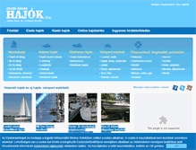 Tablet Screenshot of eladokiadohajok.hu